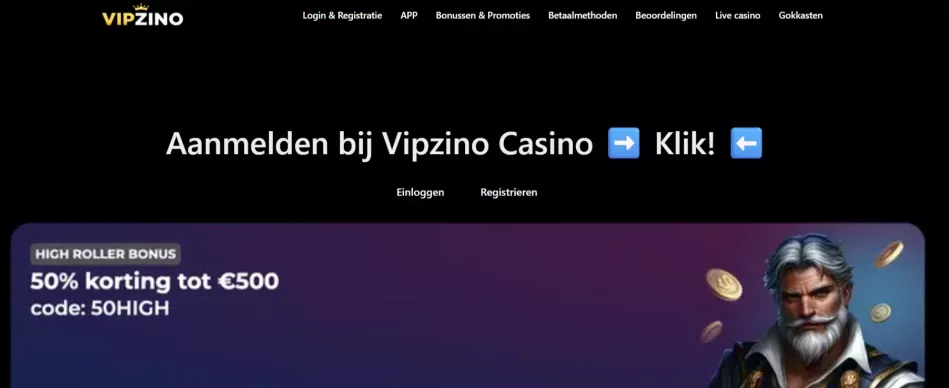 Vipzino casino – Tot €450 + 250 Gratis Spins welkomstbonus voor nieuwe spelers